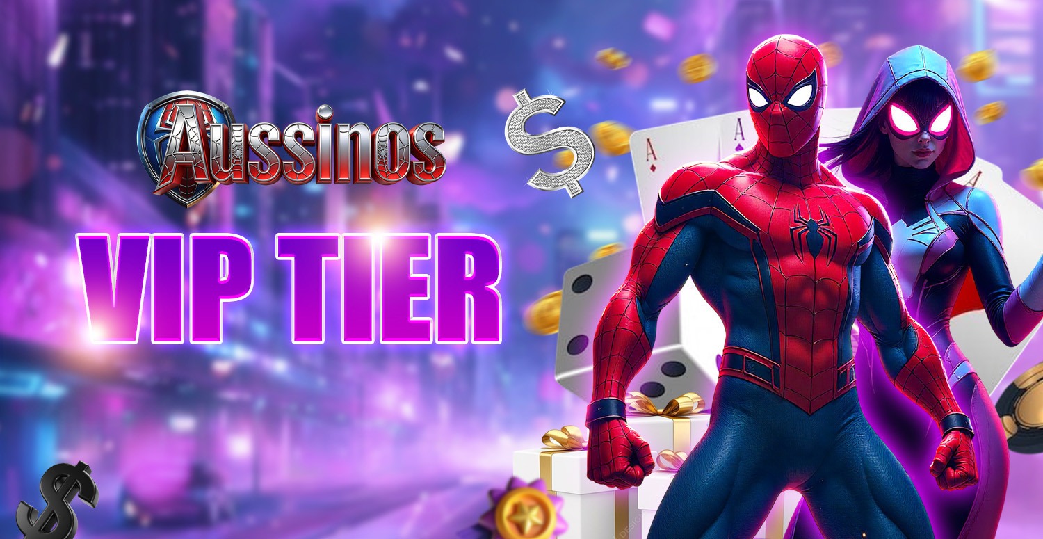 Aussinos red and blue casino heroes